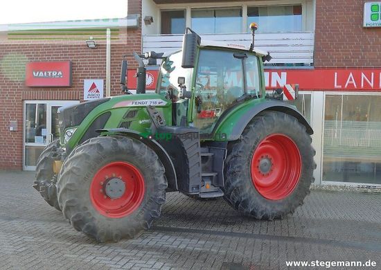 Tractor agrícola - Fendt - 718 vario s4 profi