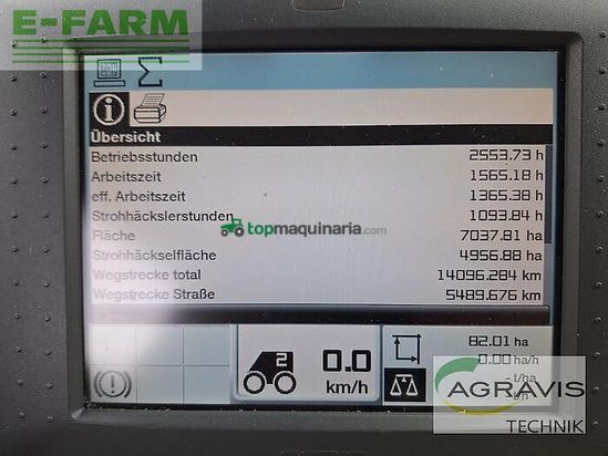 Cosechadora de Cereal - Claas - lexion 770 terra trac