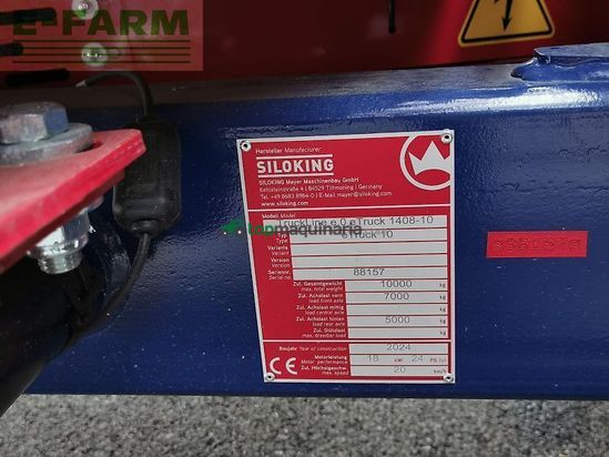 Remolqu esparcidor - Siloking - truckline etruck 1408-10