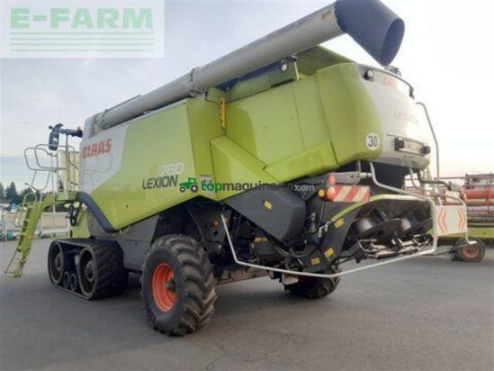 Cosechadora de Cereal - Claas - lexion 760 tt