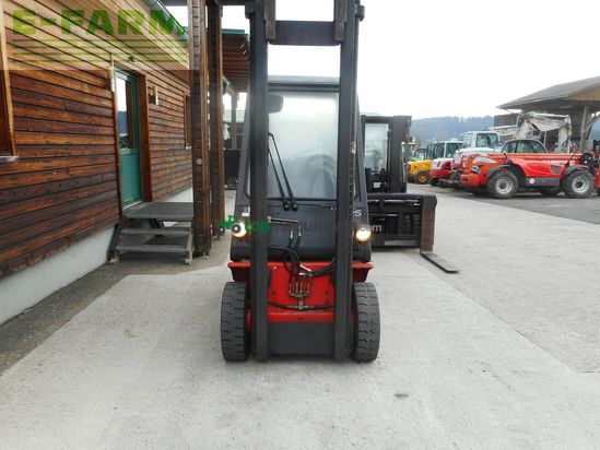 Elevadora - Linde - h25d-02 triplex 6,4m + ss ( perkins motor )