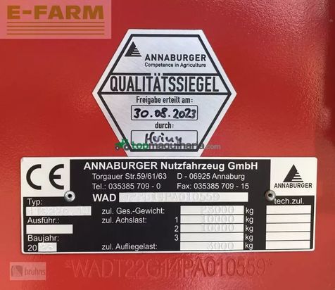 Volquet - Annaburger - ecoliner hts 22g.14 2-seiten-kombikipper