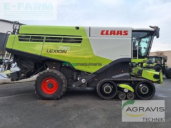 Cosechadora de Cereal - Claas - lexion 770 terra trac