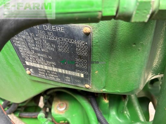 Tractor agrícola - John Deere - 7230r