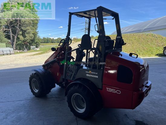 Minicargadora - Weidemann - 1355cx45 klappdach, weidemann hv
