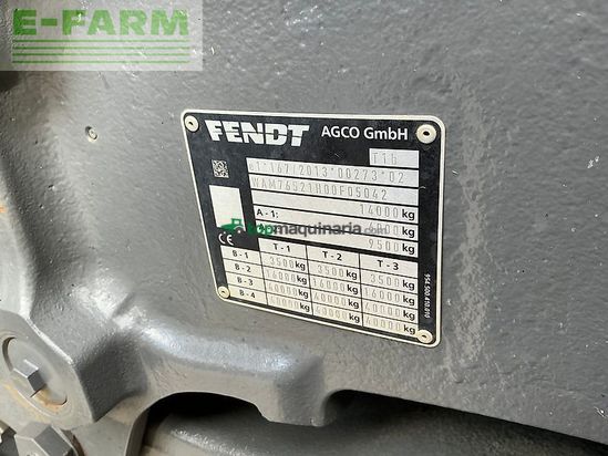 Tractor agrícola - Fendt - 724 profi plus tractor (st27860)