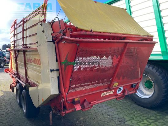 Cinta transportadora de forraje - Krone - turbo 4000