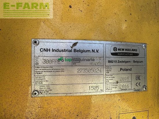 Cabezal - New Holland - pick-up 300 fp