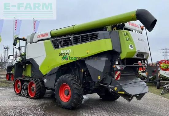 Cosechadora de Cereal - Claas - lexion 8700 terra trac