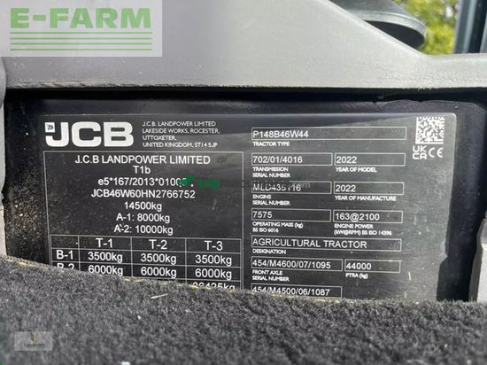 Tractor agrícola - JCB - 4220 fastrac