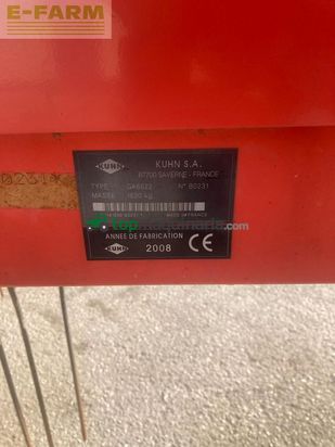 Henificador - Kuhn - ga 6522 masterdrive