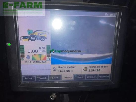 Cosechadora de Cereal - New Holland - fr 480 forage cruiser