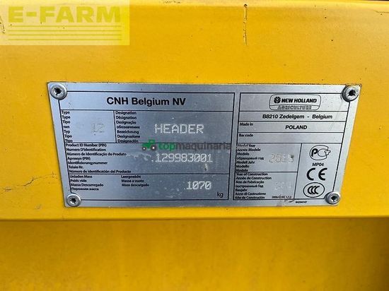 Cabezal - New Holland - 12 (3,60m)