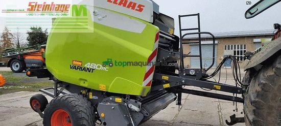 Empacadora gigant - Claas - variant 480 rc pro