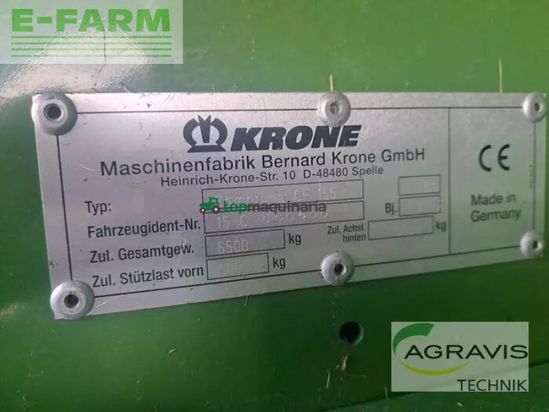 Empacadora gigant - Krone - comprima cf 155 xc