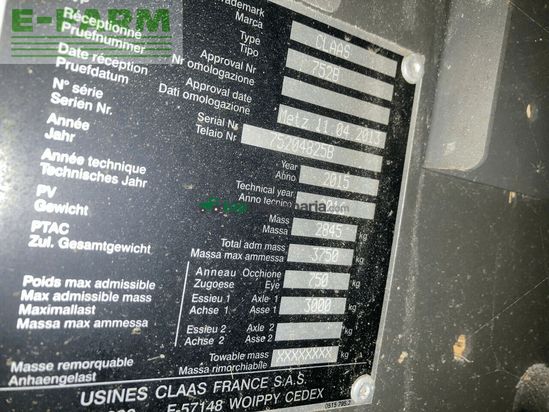 Empacadora gigant - Claas - variant 380 rc pro