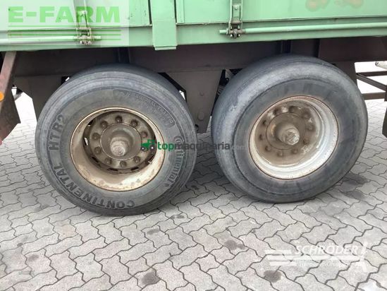 Remolqu agrícola -  - ackermann-frühauf 22t plattformwagen