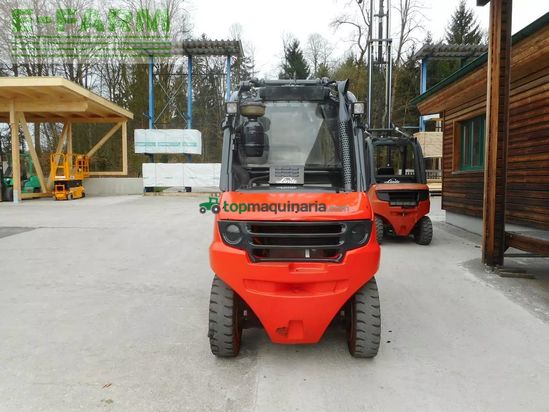 Elevadora - Linde - h40d mit vollkabine + rußfilter + seitenschieber