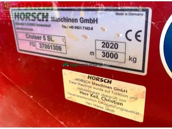 Cultivador - Horsch - cruiser 5 sl