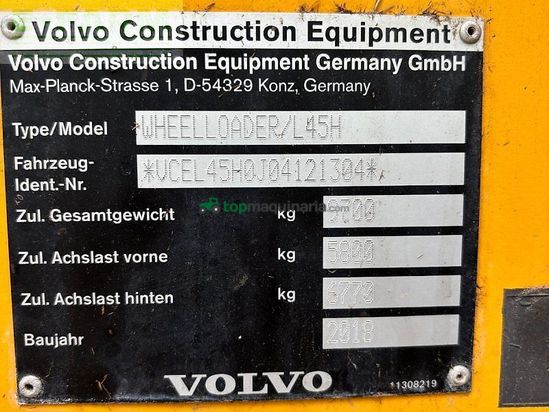 Minicargadora - Volvo - l45h