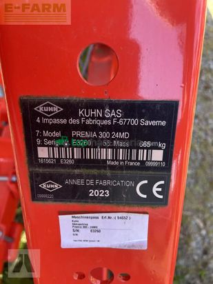 Sembradora - Kuhn - premia 300-24md