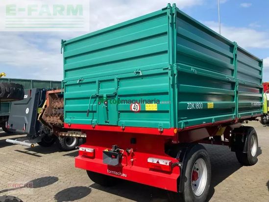 Remolqu agrícola - Farmtech - zdk 1800