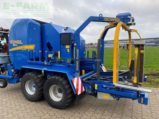 Empacadora gigant -  - göweil g1 f125 press-wickelkombi