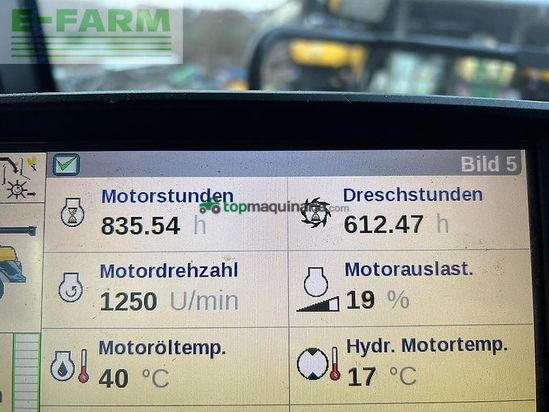 Cosechadora de Cereal - New Holland - cr 8.80