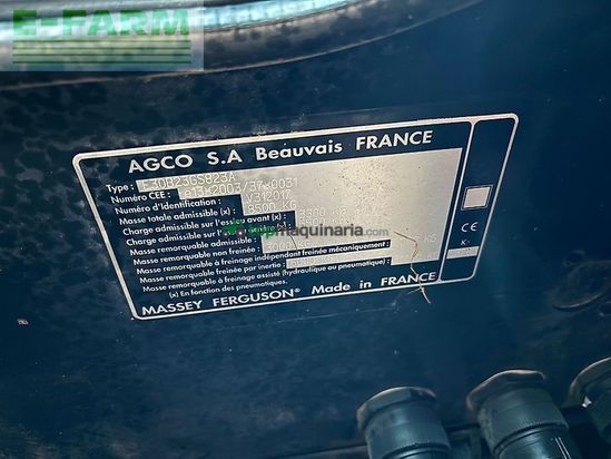 Tractor agrícola - Massey Ferguson - 6460 dyna 6