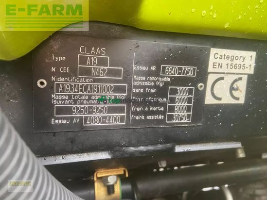Tractor agrícola - Claas - arion 640