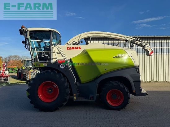 Cosechadora de Cereal - Claas - jaguar 860