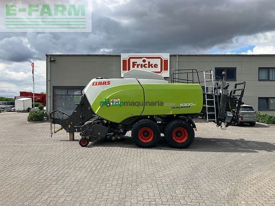 Empacadora gigant - Claas - quadrant 5300 rc t+st