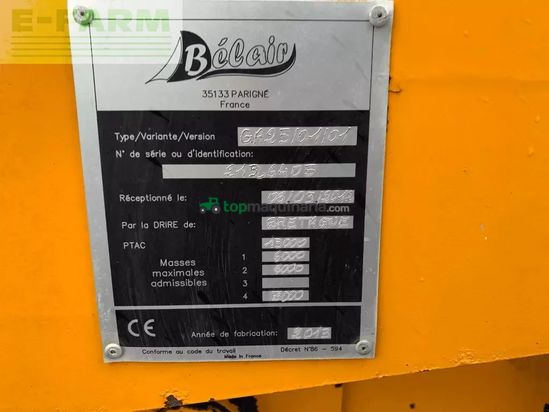 Remolqu agrícola -  - gabare 17-28