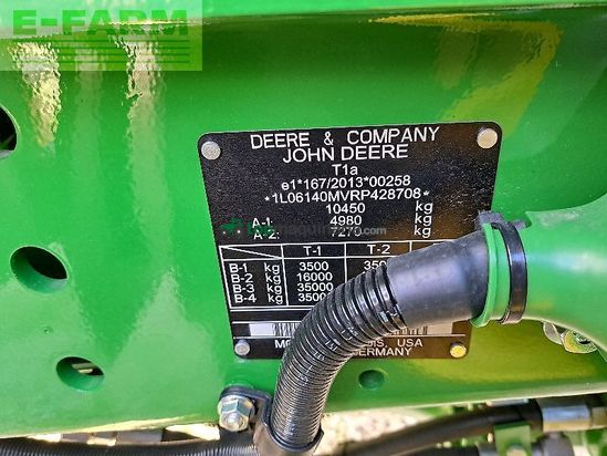 Tractor agrícola - John Deere - 6140m g5