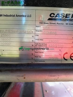 Cosechadora de Cereal - Case IH - axial flow 8250 st5 p