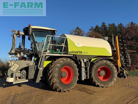 Tractor agrícola - Claas - xerion 3800 saddle trac mit sgt gülleaufbau