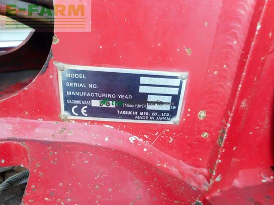 Excavadora - Takeuchi - tb 250 mit powertilt + hydr. sw + 3 löffel