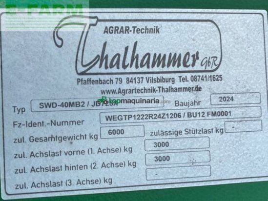 Cabezal -  - 2 - achs - schneidwerkswagen 40 km/h passend zu