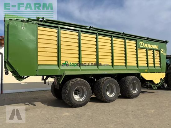 Remolqu agrícola - Krone - zx 560 gd tridem mit dosierwalzen