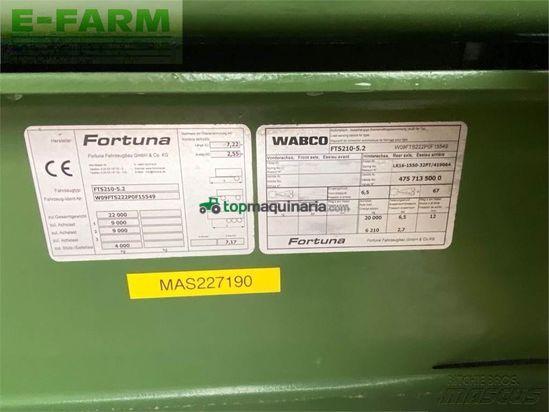 Volquet - Fortuna - fts 210