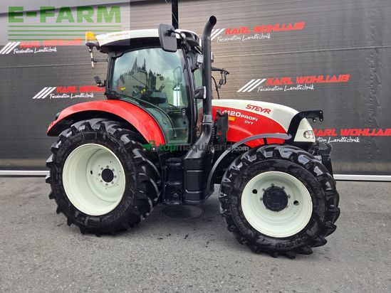 Tractor agrícola - Steyr - 4120 profi cvt komfort