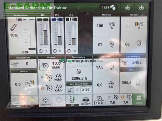 Tractor agrícola - John Deere - 6r195 traktor