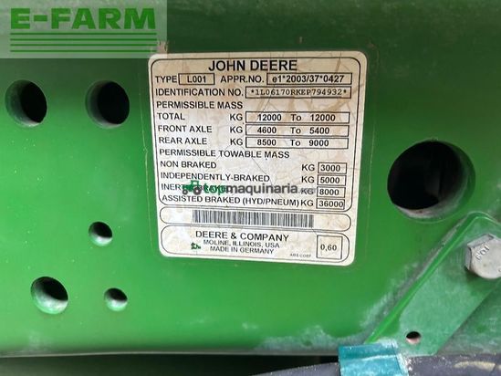 Tractor agrícola - John Deere - 6170r
