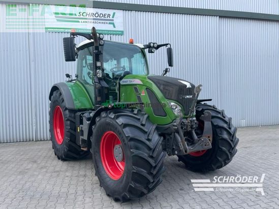 Tractor agrícola -  - 724 vario s4 profi plus