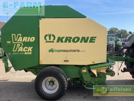 Empacadora gigant - Krone - presse variopack 1800