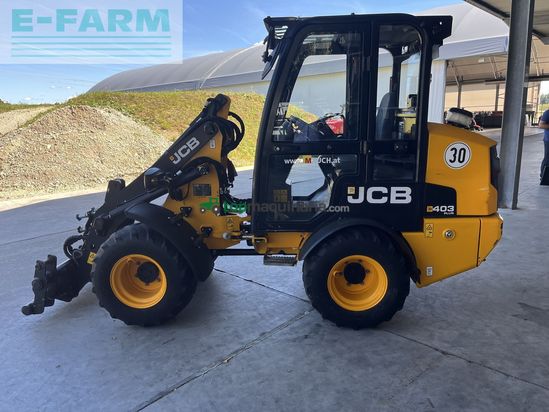 Minicargadora - JCB - 403 plus mit kabine 30km/h euro