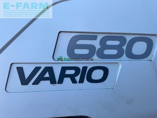 Cabezal - Claas - claas vario 680 + transportwagen 40km/h