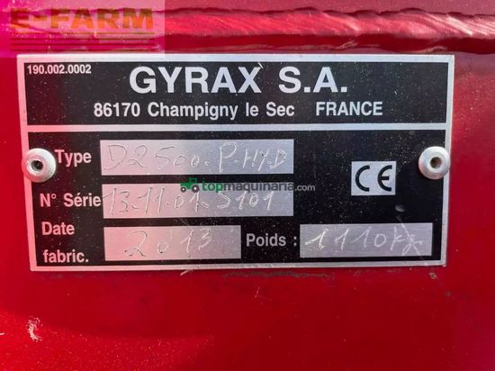 Remolqu esparcidor -  - désileuse 2500 2500 gyrax