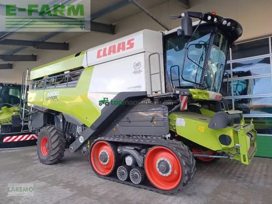 Cosechadora de Cereal - Claas - lexion 6900 terratrac + vario v 930