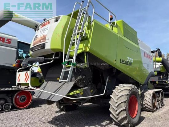 Cosechadora de Cereal - Claas - lexion 770 terra trac